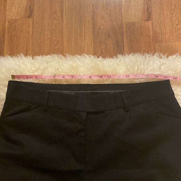 Anne Klein Black Wool Suit Pants/Trousers Flat Front EUC Sz 14P Business - Picture 6 of 10